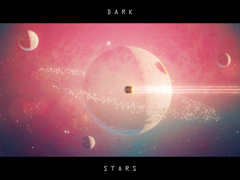 Dark Stars after effects cinema 4d epic iss music video particular space space station spaceship stars