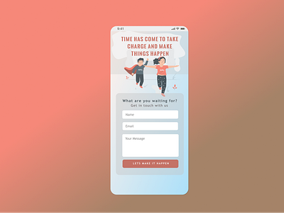 Daily UI :: 028 (Contact Us) contact form contact page daily100challenge dailyui dailyuichallenge ui uidesign