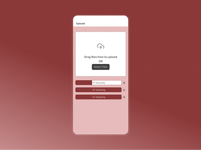 Daily UI :: 031 (File Upload)