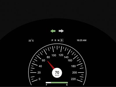 Daily UI :: 034 (Car Interface)