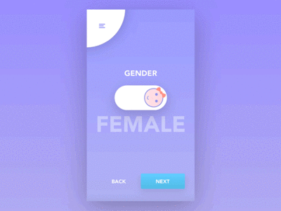 Gender Toggle Button
