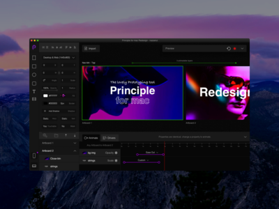 Principle for mac redesign