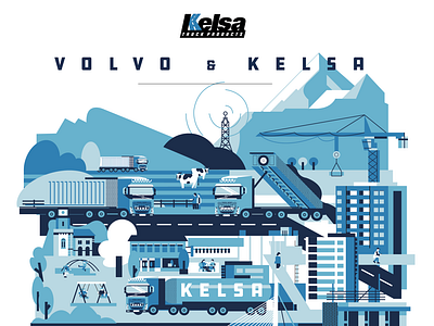 Volvo x Kelsa Poster