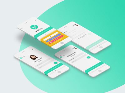 Healthy Food App Onboarding app app design design health mobile mobile ui ui uidesign ux ux design