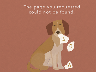 404 Broken Link Page design dribbbleweeklywarmup illustration