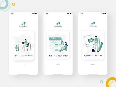 Drugs Delivery App Onboarding