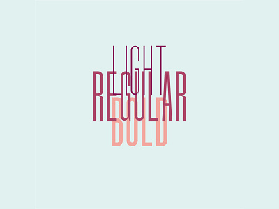 Home font bold color palette colors design graphic design lettering light regular type typeface typography