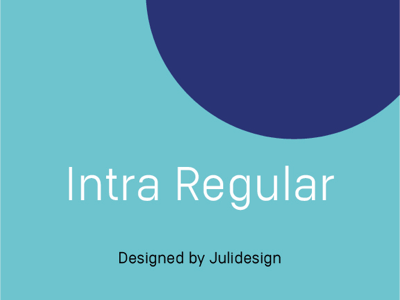 Intra colors font regular sans type type design typeface wip