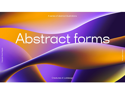Abstract forms 3d abstract colors design forms gradients graphic graphicdesign illustration illustrator photoshop type