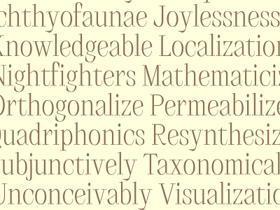 Serif experiment