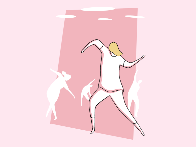 Coreography art webillustration design illustration web illustration procreate app illustration