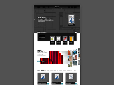 Detail: E-Commerce Design architechture buildings commerce e commerce ecommerce houses magazine ui ux uxui web webdesign website