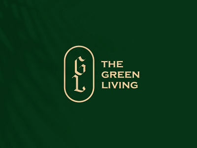 The Green Living - Brand branding design logo