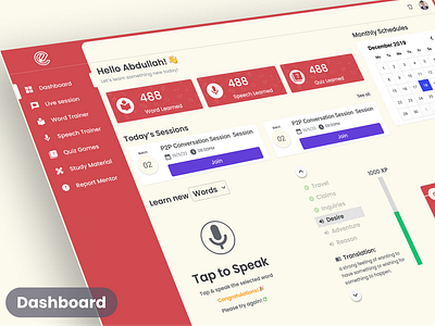 Dashboard P2P Design for SAAS product