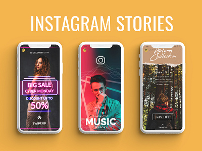 Instagram Stories Templates ads design branding design app designer designer portfolio facebook facebook cover graphics instagram banner instagram stories logo social media social media design story