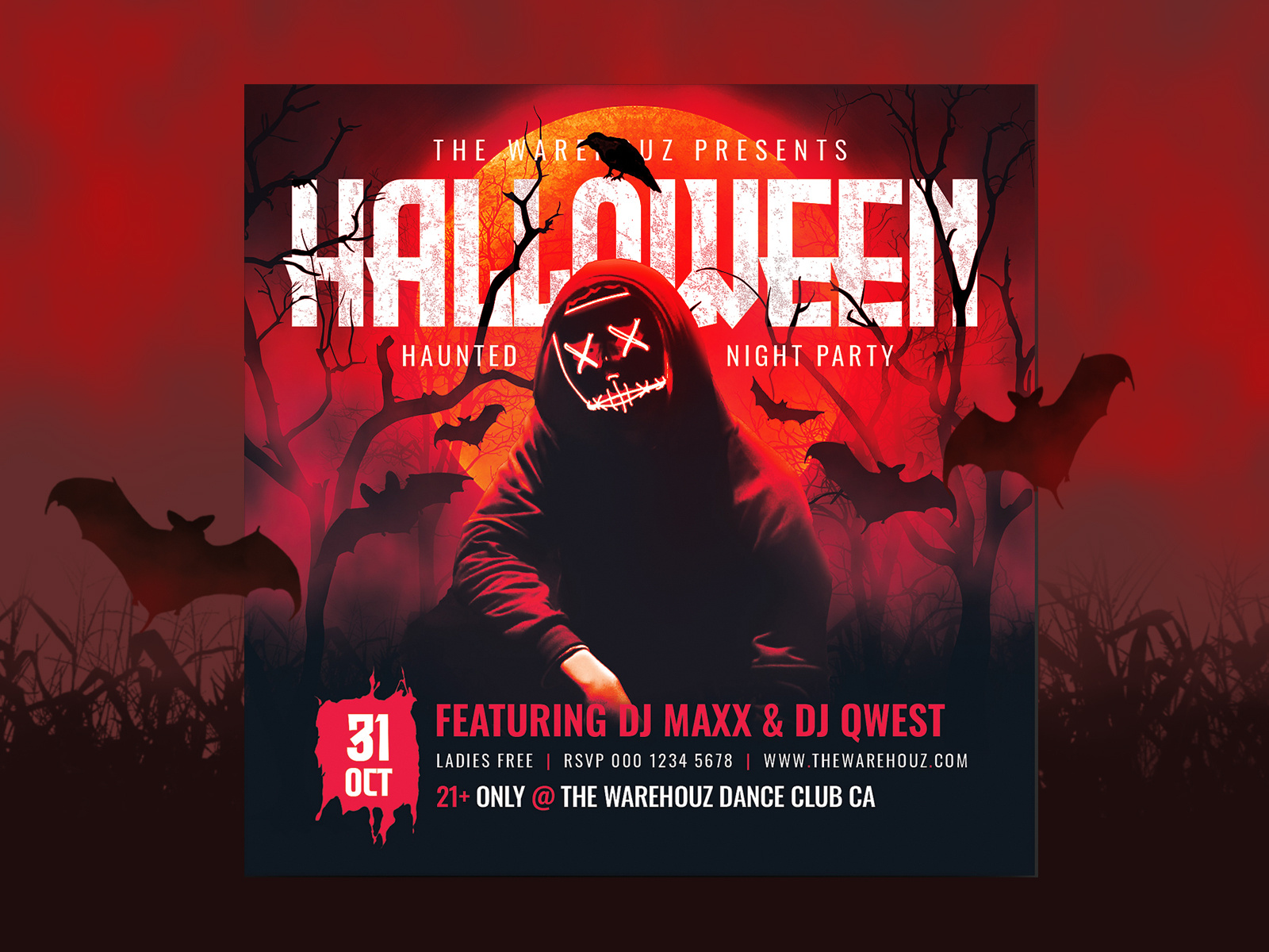 Halloween Party Event 2020 by Ahmad Abbas on Dribbble