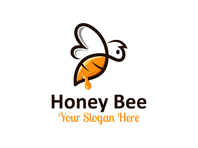 Honey bee logo ads banner ads design designer illustration instagram banner instagram stories logo logodesign logos social media social media design vector