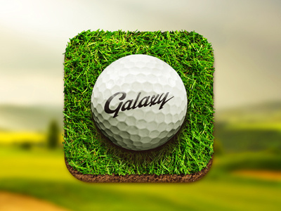 Galaxy iphone app app app icon golf icon ios real icon ui