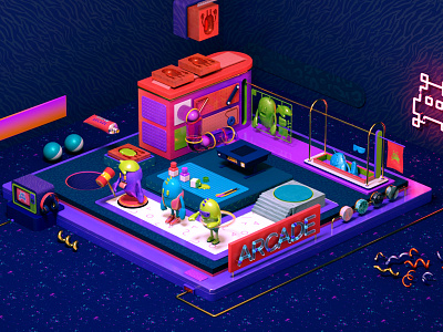 ARCADE by Ryogo Toyoda on Dribbble