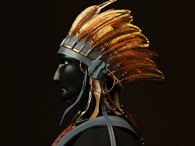 Color Indian 3d c4d cg cinema4d fashion indian octane zbrush