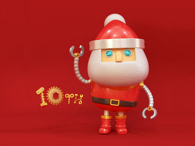 iSquare Hong Kong Xmas Campaign 3d c4d cg character christmas cinema4d octane render santa claus toy xmas