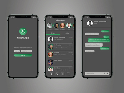 WhatsApp Redesign Concept