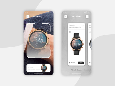 AR Shopping App Concept app design free minimal new shop shopping shopping app ui ux watch