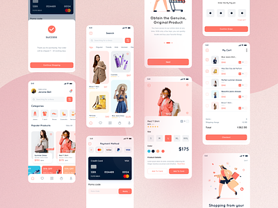 E-commerce - Mobile App UI Design