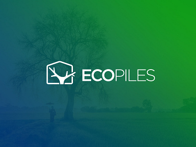 Minimal Logo Design "EcoPiles"