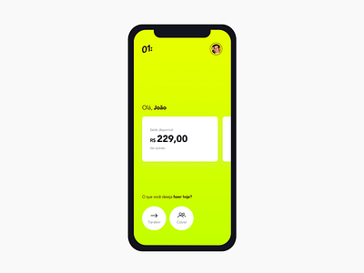 01 app for kids app banking banking app design flat minimal ui ux