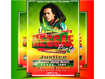 Reggae poster design