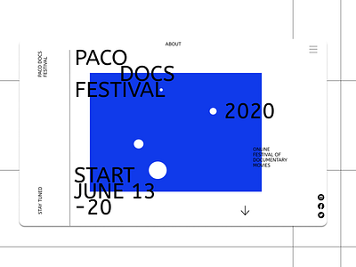 paco docs festival design figma ui uidesign ux webdesign