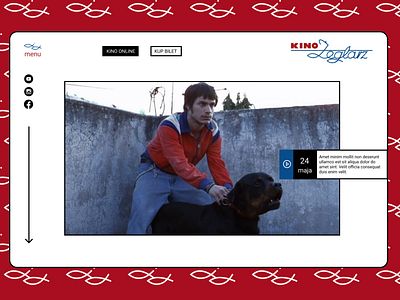 kino żeglarz website redesign