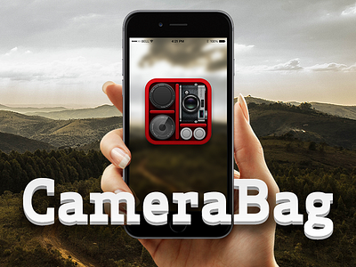 CameraBag app icon bag camera editor icon ios iphone photo