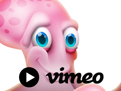 Octopus at Vimeo illustration octopus photoshop tutorial vector video vimeo