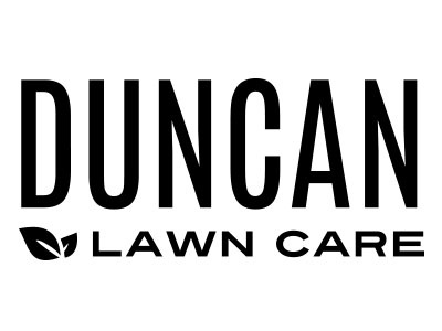 Duncan Lawncare Logo custom illustration illustrator logo design media vector