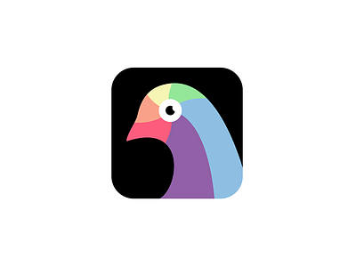 Perch App app app icon bird icon logo perch photo sharing pigeon social