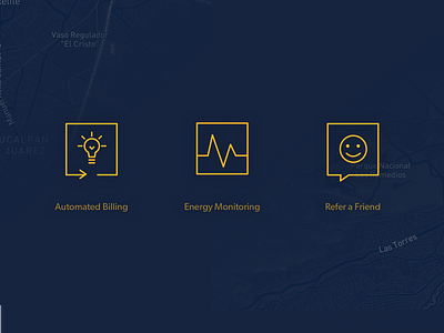 Bright Solar Energy - Icons branding bright energy icons lightbulb solar ui visual website