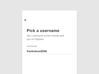 Pick Username