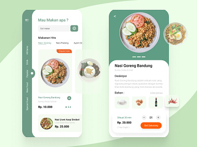 Food Order | Mobile App app design delivery app delivery service food food and drink food app food illustration foodart
