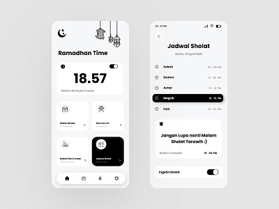 Ramadhan Time App abstract art minimalism minimalist ramadan ramadan kareem ramadan mubarak ramadhan ramazan trending trendy trendy design uiinspirations uiux