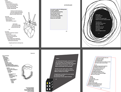 Poem Design creative writing design graphic illustration poems poetry poster design vector