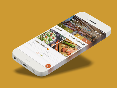 Restaurant app app mobile restaurant ui ux