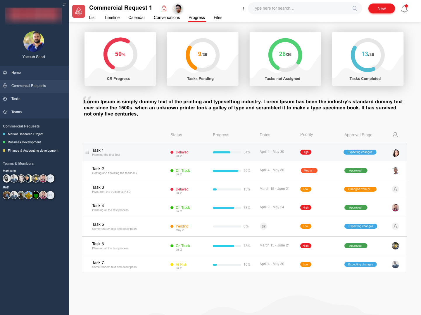 app project management