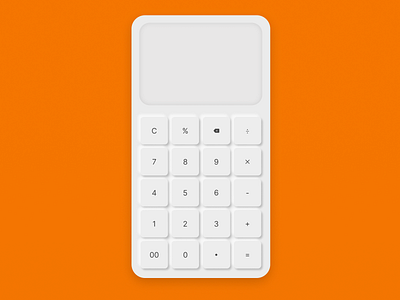 Calculator (Daily UI-004)