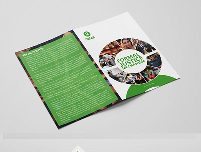 Brochure Design branding brochure design creative design flyer design graphic design infographic elements logo modern design oxfam oxfam brochure ui