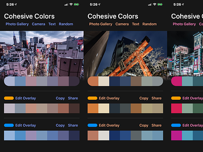 Cohesive Colors v0.2 color dark ios mobile pallete