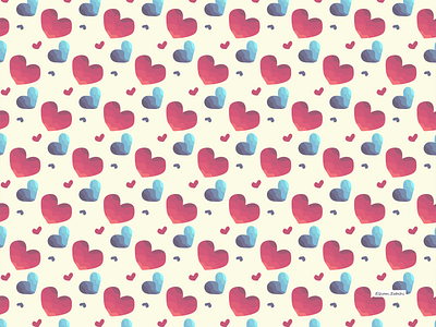 Pattern design with love theme illustration pattern pattern a day pattern art pattern design patterns print design surface design surface pattern textile design textile pattern