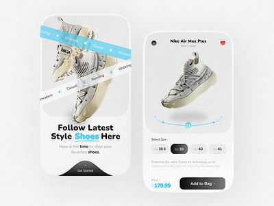 Shoe Store app app design applicarion design ecommerce mobile mobile design product product design shoe shoe store shoes shop shopping store trend ui ui design
