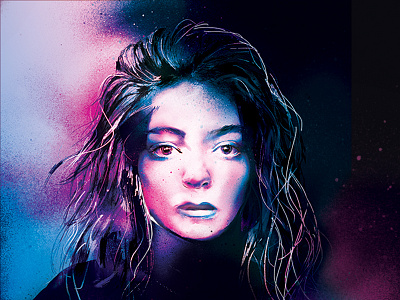 Lorde Illustration